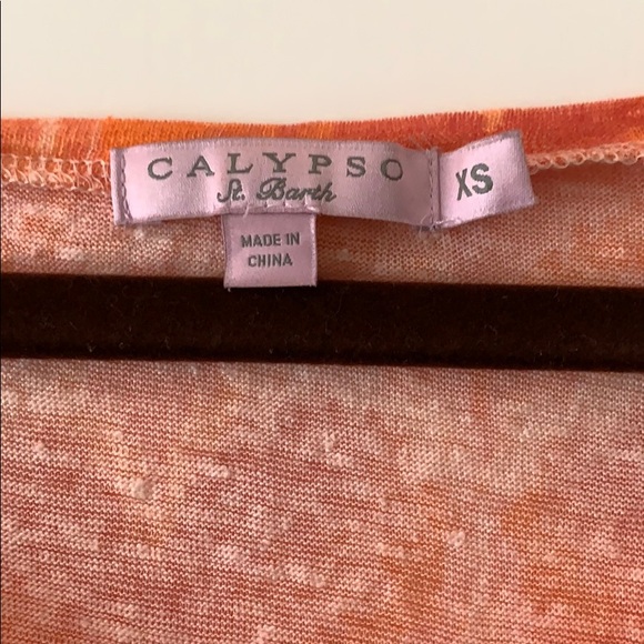 Calypso St Barth Linen Tshirt - XS - Picture 2 of 5